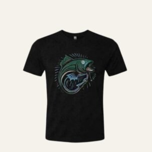 Hook Wear® Midnight Striker Bass Tee