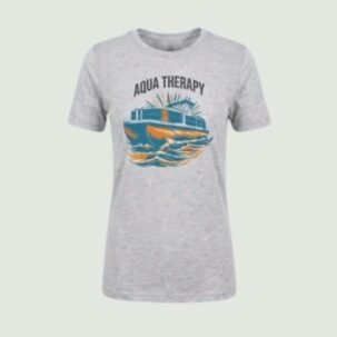 Women's Hook Wear® Aqua Therapy Tee – Athletic Heather